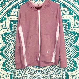 UNDER ARMOUR FULL ZIPPER SWEATSHIRT!